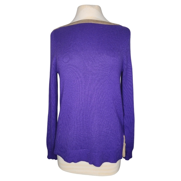 Lauren Ralph Lauren Sweaters - Lauren Ralph Lauren Warm Soft Scoop Neck Sweater Purple Sz L